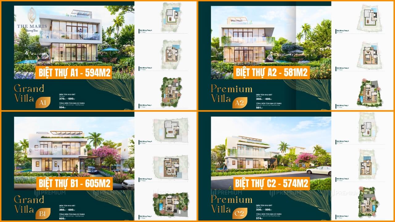 Thiết Kế Biệt Thự The Maris Vũng Tàu